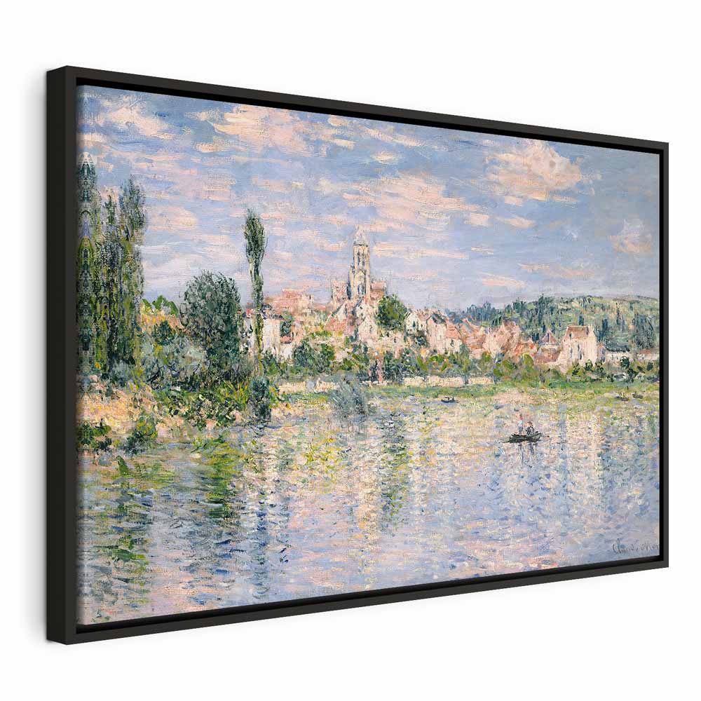 Monet Vétheuil Summer Landscape Canvas Print