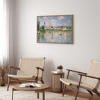 Monet Vétheuil Summer Landscape Canvas Print