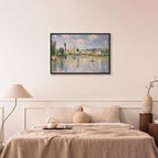 Monet Vétheuil Summer Landscape Canvas Print