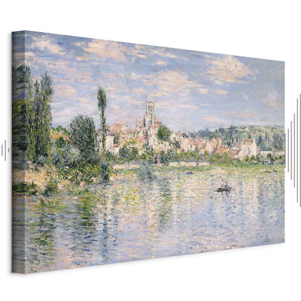 Monet Vétheuil Summer Landscape Canvas Print