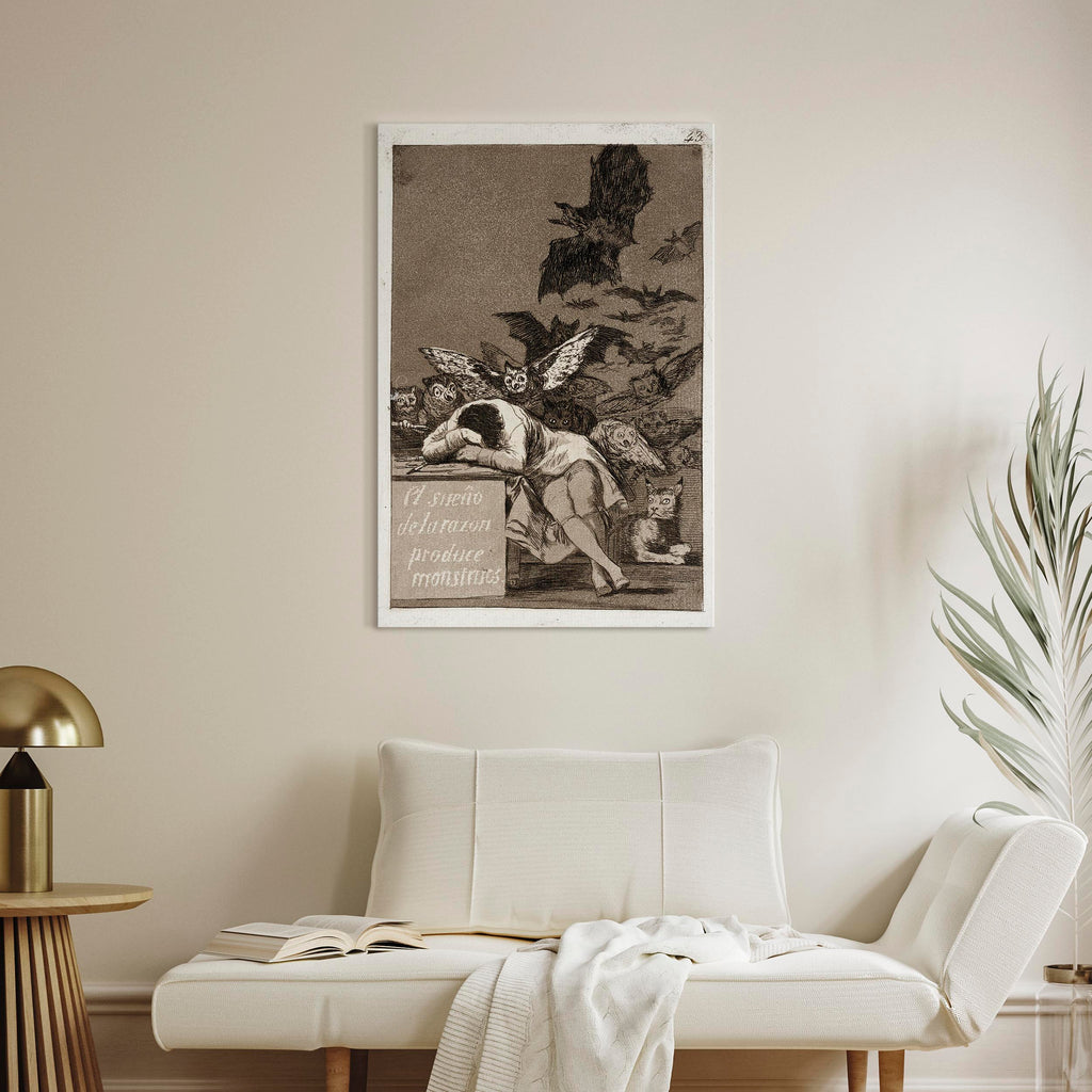 Canvas Print - The Sleep of Reason Produces Monsters