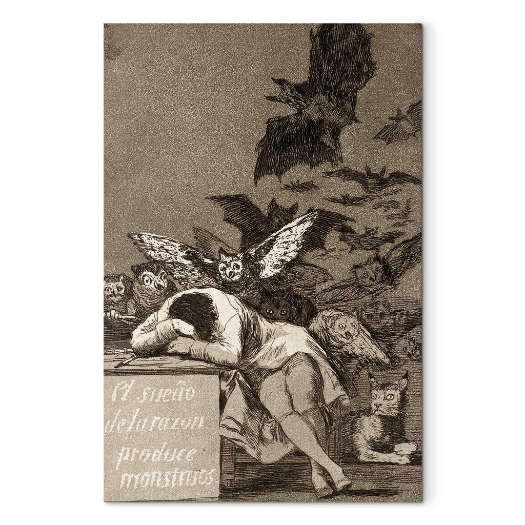 Goya Sleep of Reason Monsters Classic Canvas Print