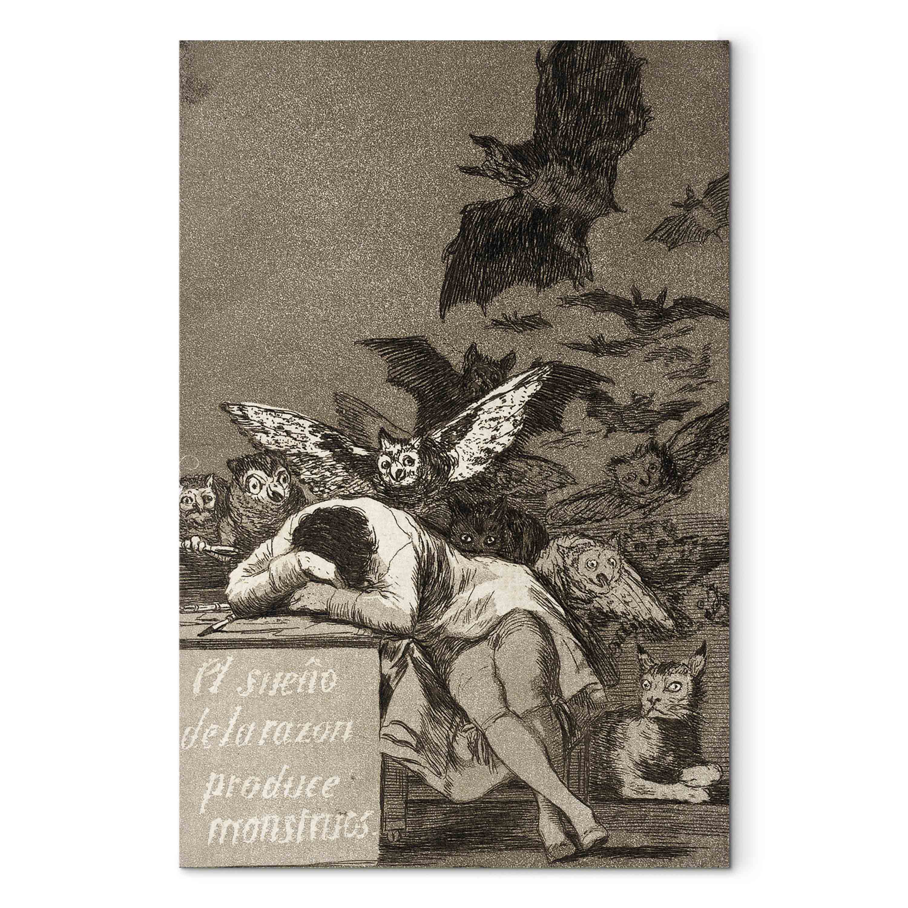 Goya Sleep of Reason Monsters Classic Canvas Print