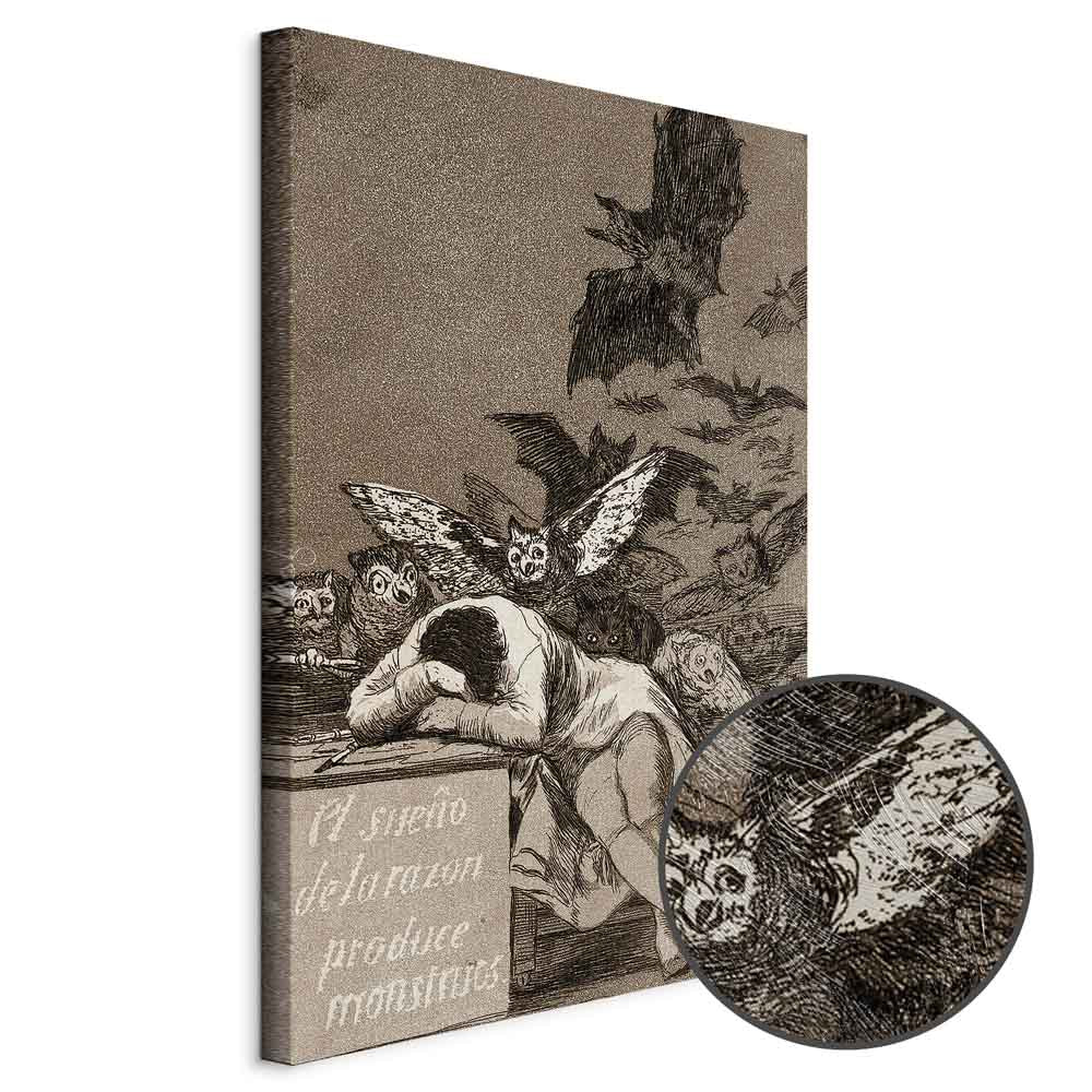 Goya Sleep of Reason Monsters Classic Canvas Print