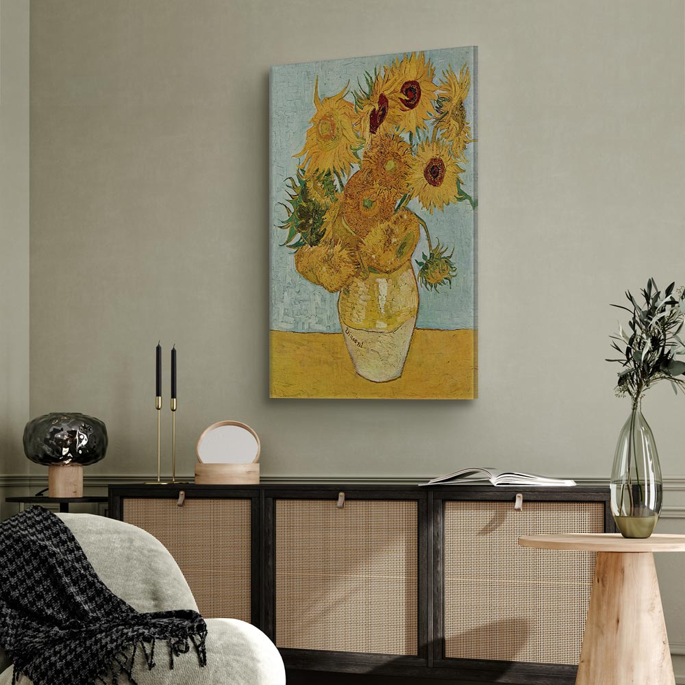 Van Gogh Sunflowers Still Life Classic Canvas Print