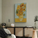 Van Gogh Sunflowers Still Life Classic Canvas Print
