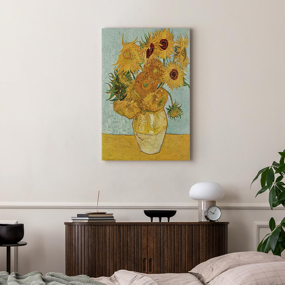 Van Gogh Sunflowers Still Life Classic Canvas Print