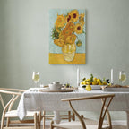 Van Gogh Sunflowers Still Life Classic Canvas Print