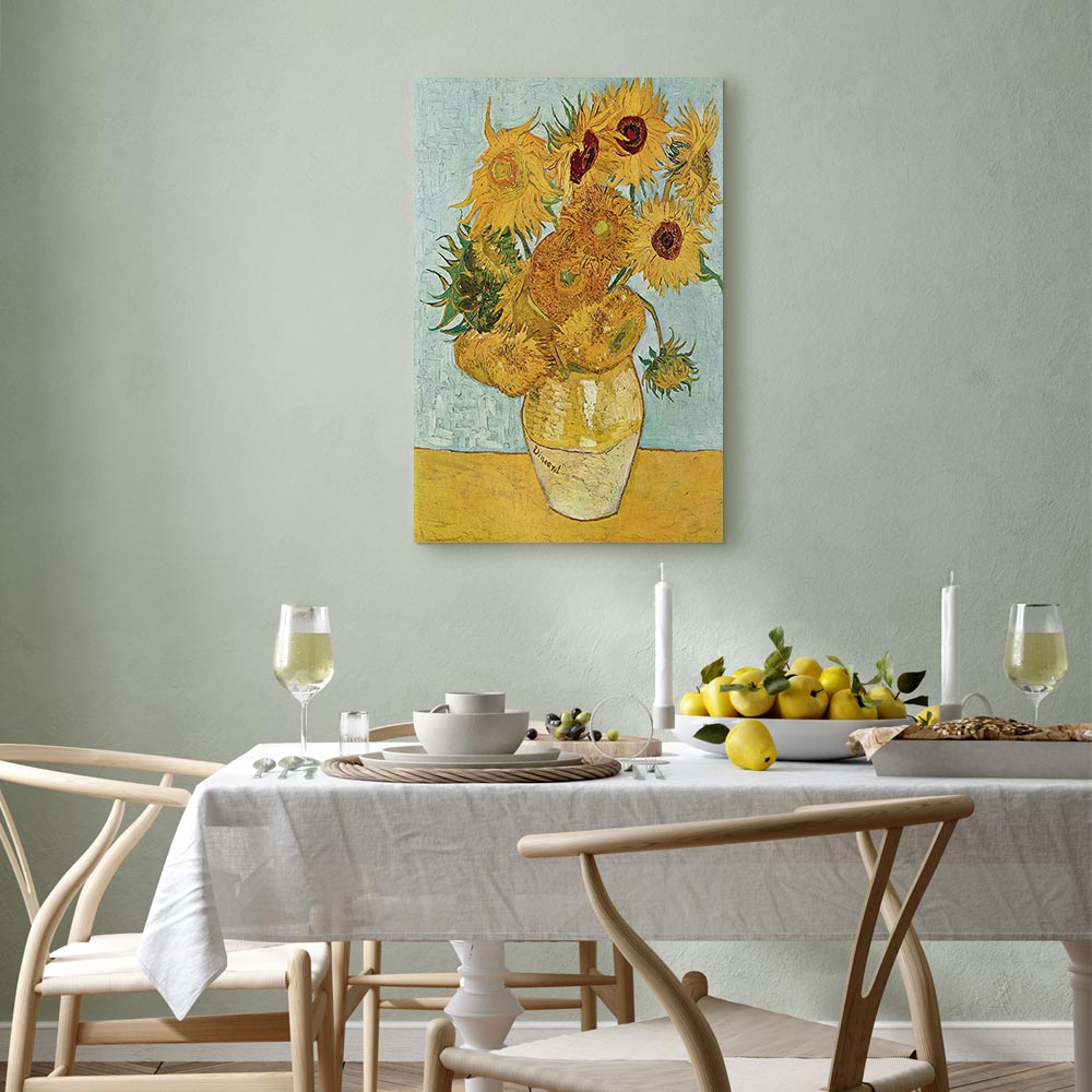 Van Gogh Sunflowers Still Life Classic Canvas Print