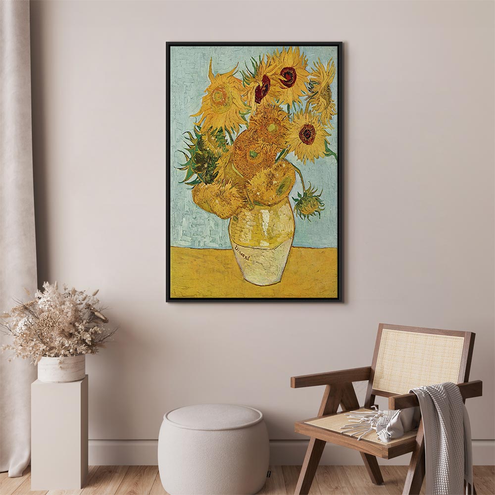 Van Gogh Sunflowers Still Life Classic Canvas Print