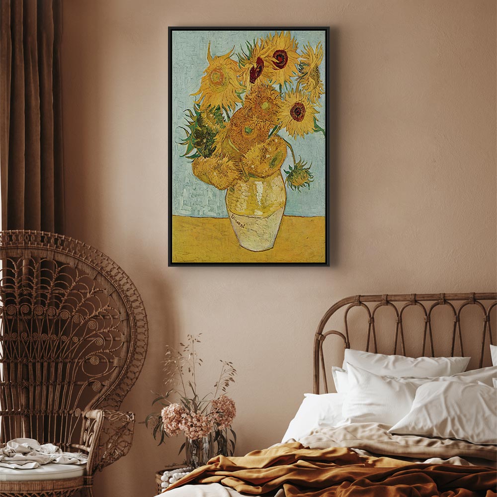 Van Gogh Sunflowers Still Life Classic Canvas Print