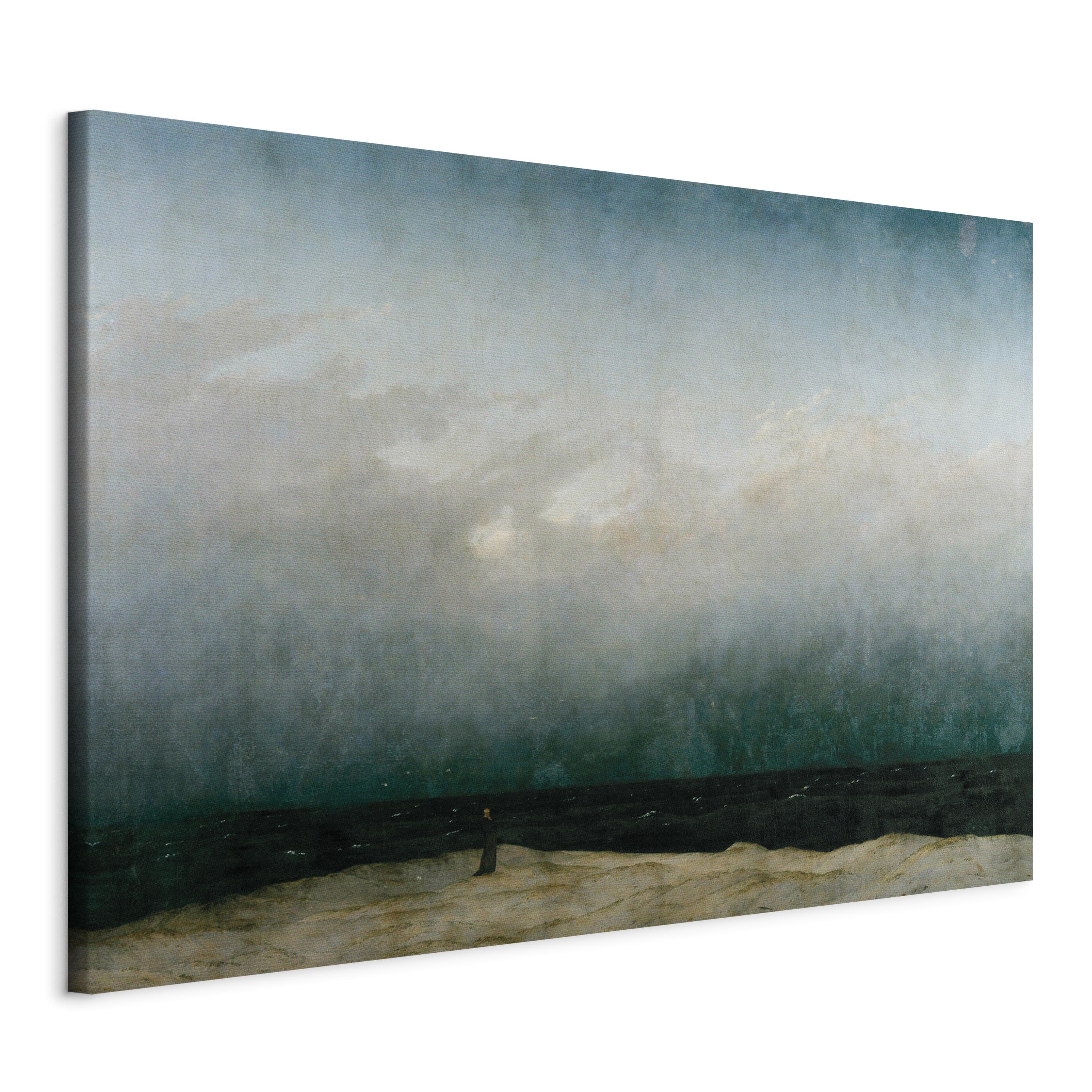 Canvas Print The Monk by the Sea