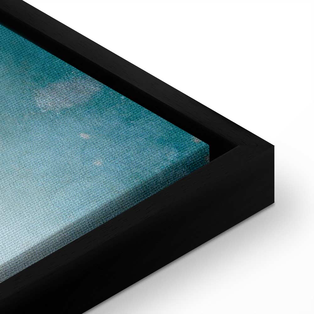 Leinwanddruck Der Mönch am Meer