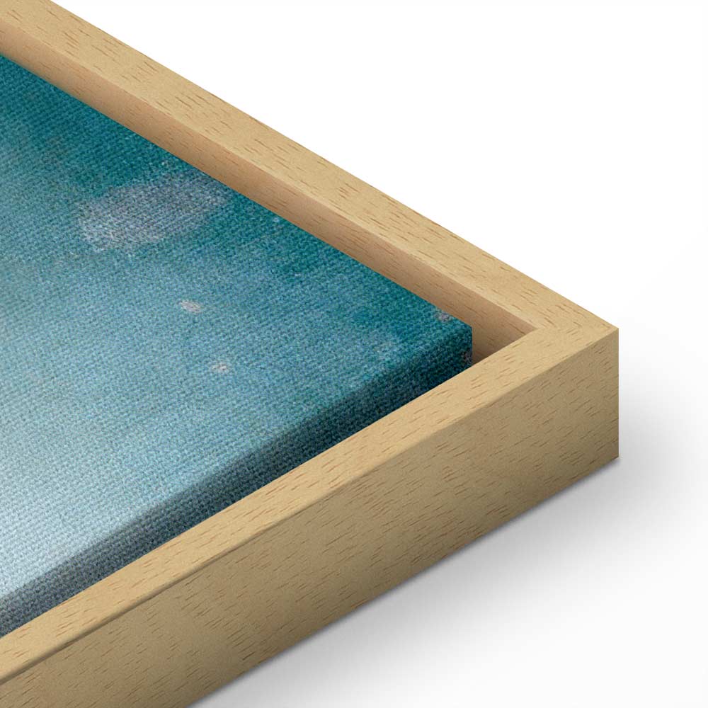 Leinwanddruck Der Mönch am Meer