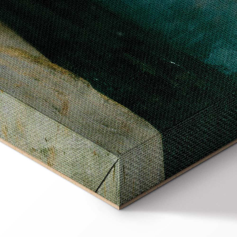 Monk by the Sea Romantic Landscape Canvas Print