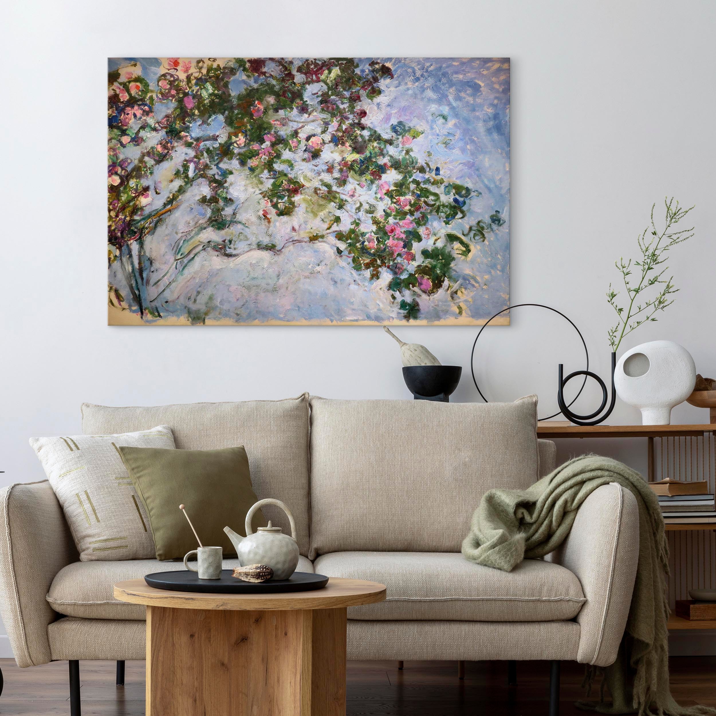 Canvas Print Les Roses on Canvas