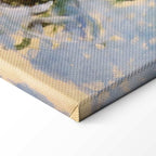 Monet Roses Floral Canvas Print