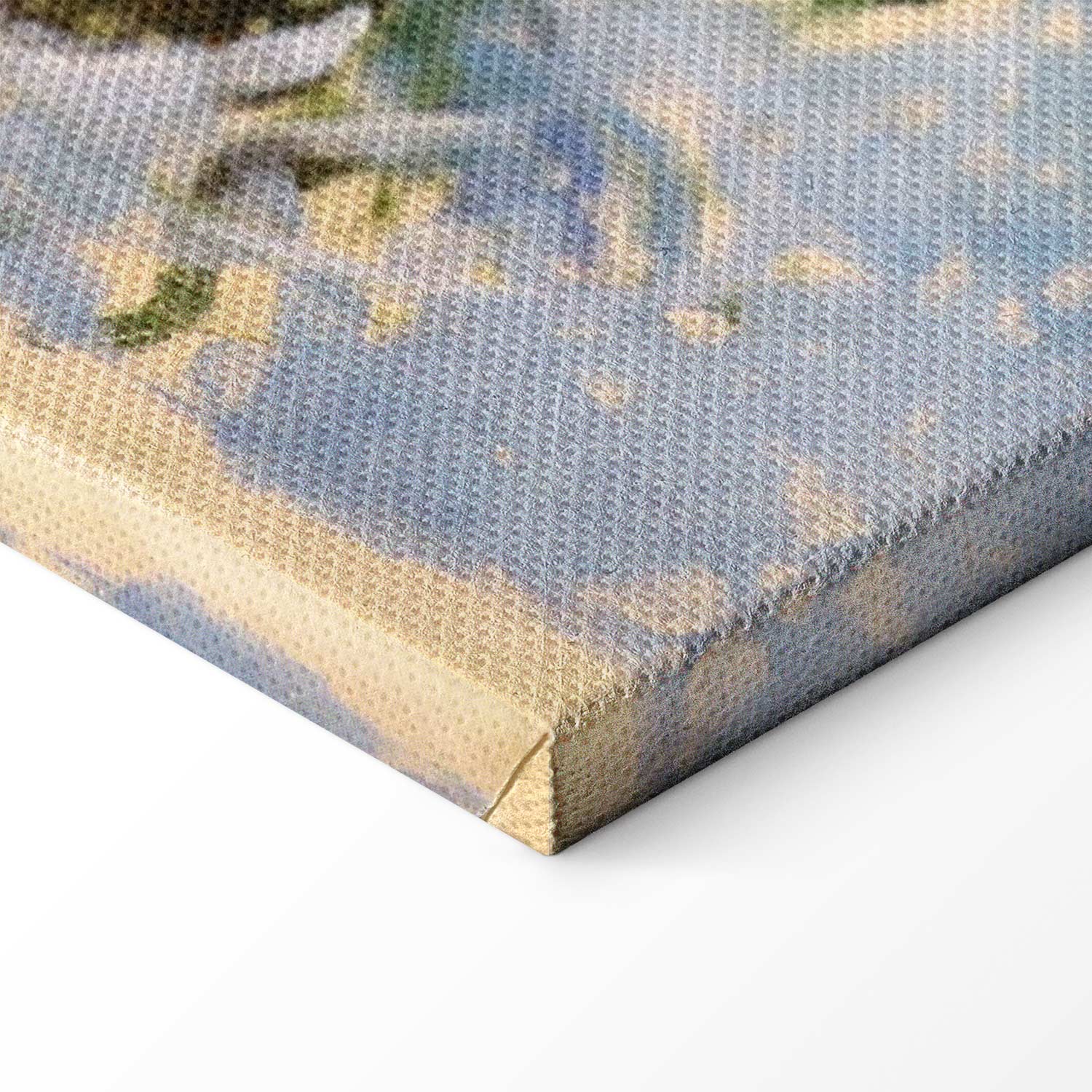 Monet Roses Floral Canvas Print