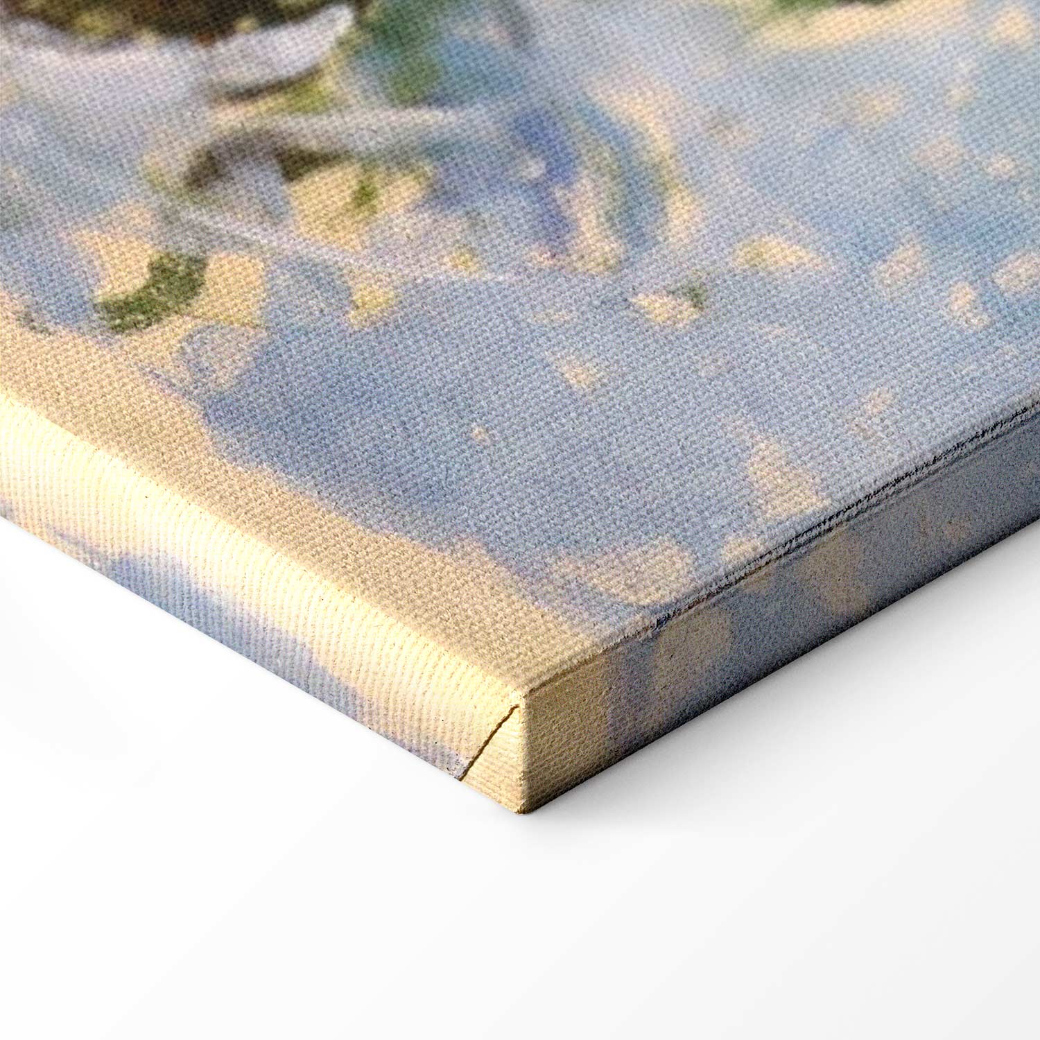 Monet Roses Floral Canvas Print