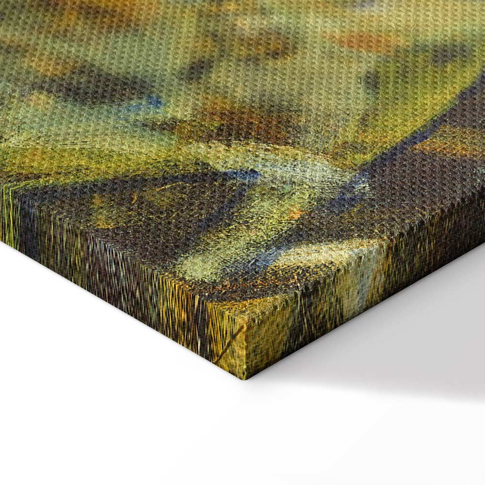 Egon Schiele The Embrace Romantic Canvas Print