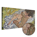 Egon Schiele The Embrace Romantic Canvas Print