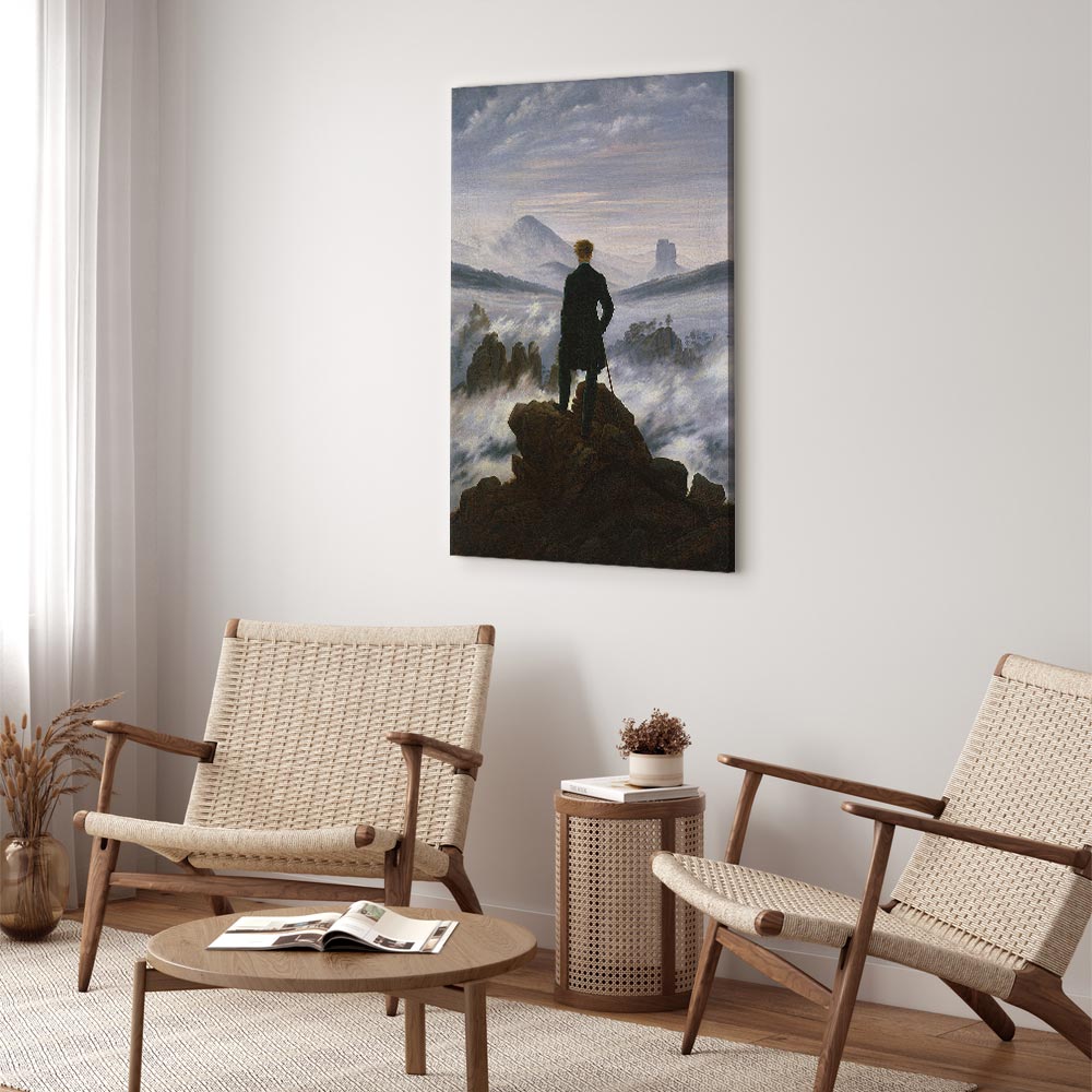 Romantic Landscape Classic Canvas Print