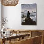 Romantic Landscape Classic Canvas Print