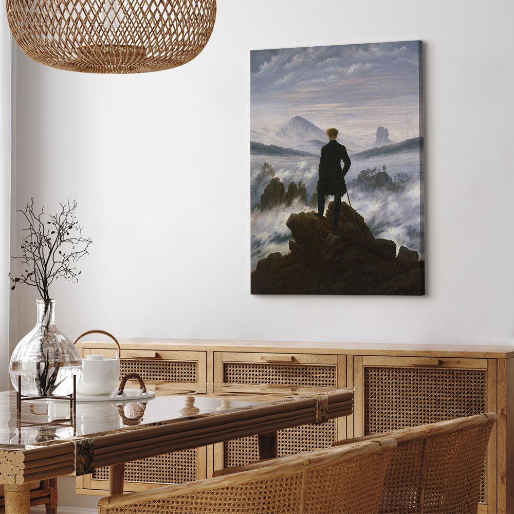 Romantic Landscape Classic Canvas Print