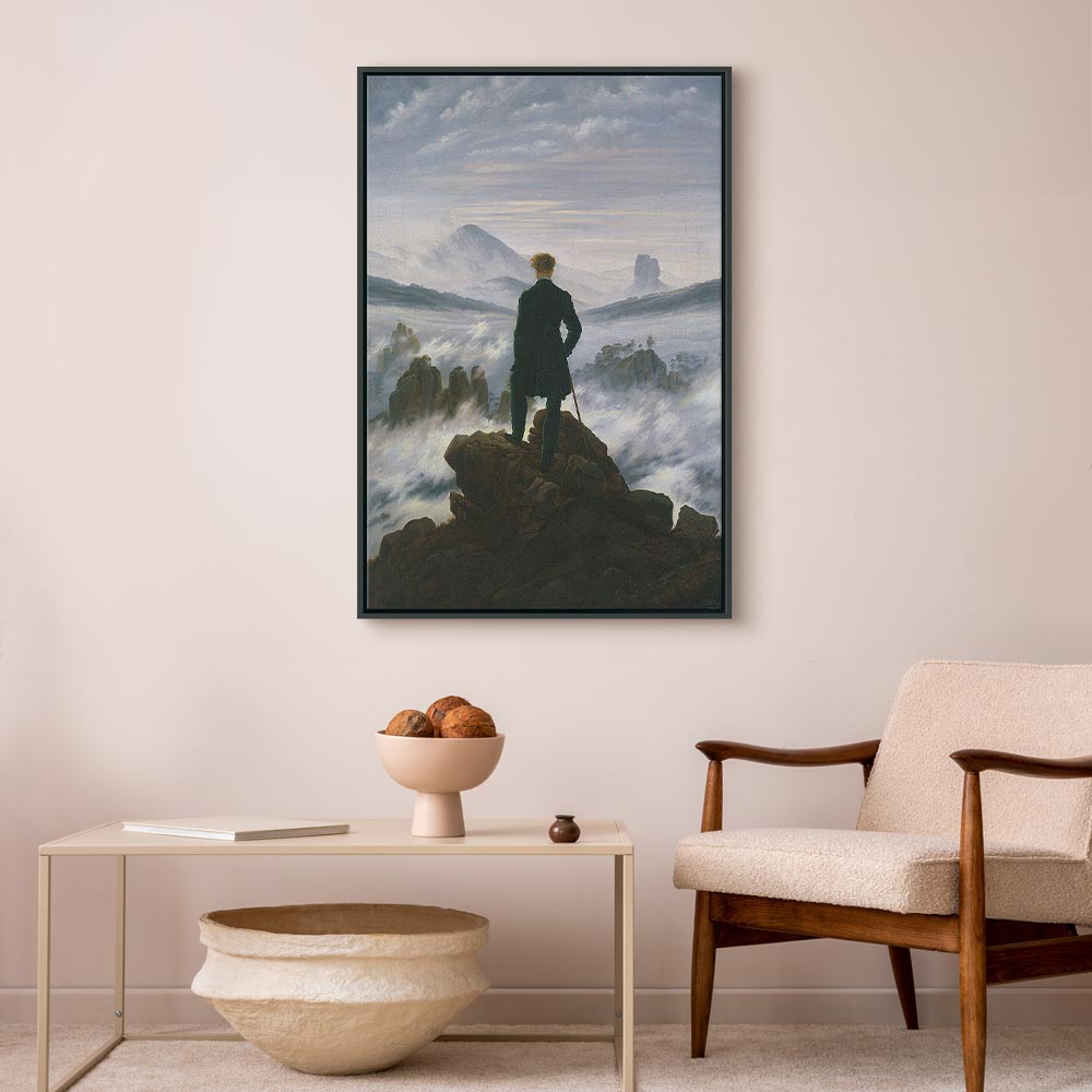 Romantic Landscape Classic Canvas Print