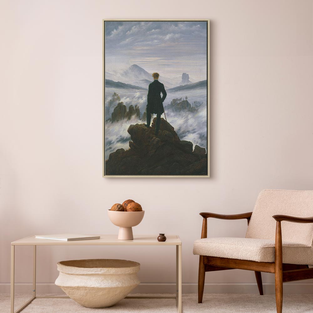 Romantic Landscape Classic Canvas Print