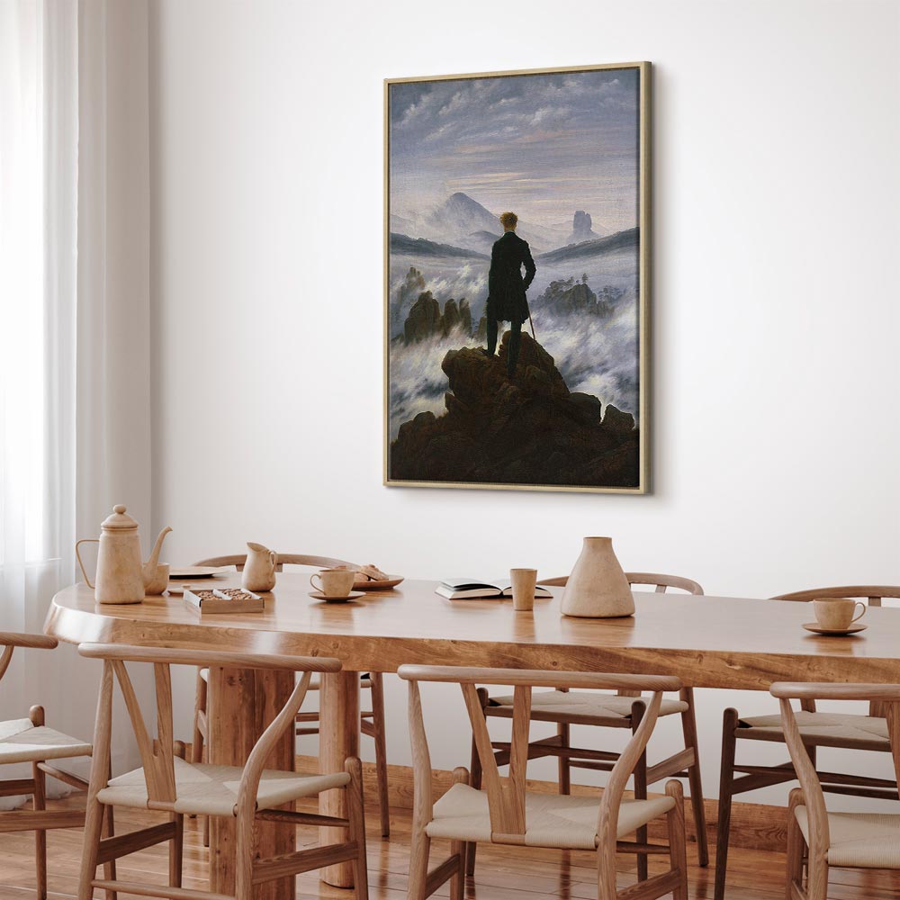 Romantic Landscape Classic Canvas Print