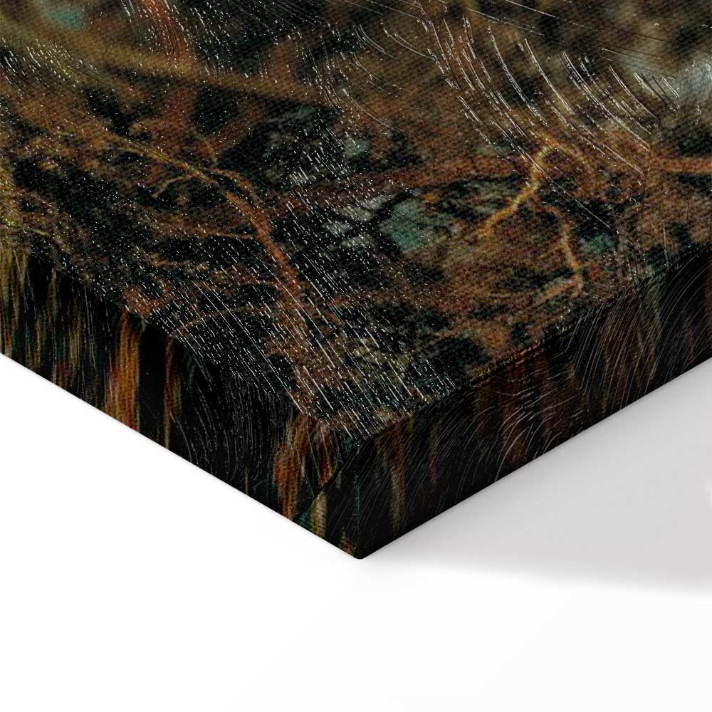 Pine Forest Bears Classic Canvas Print