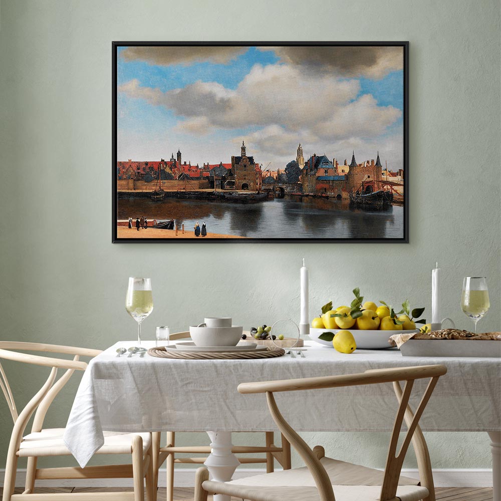View of Delft Classic Canvas Print