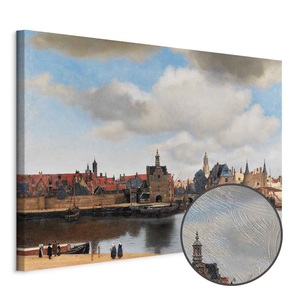 View of Delft Classic Canvas Print