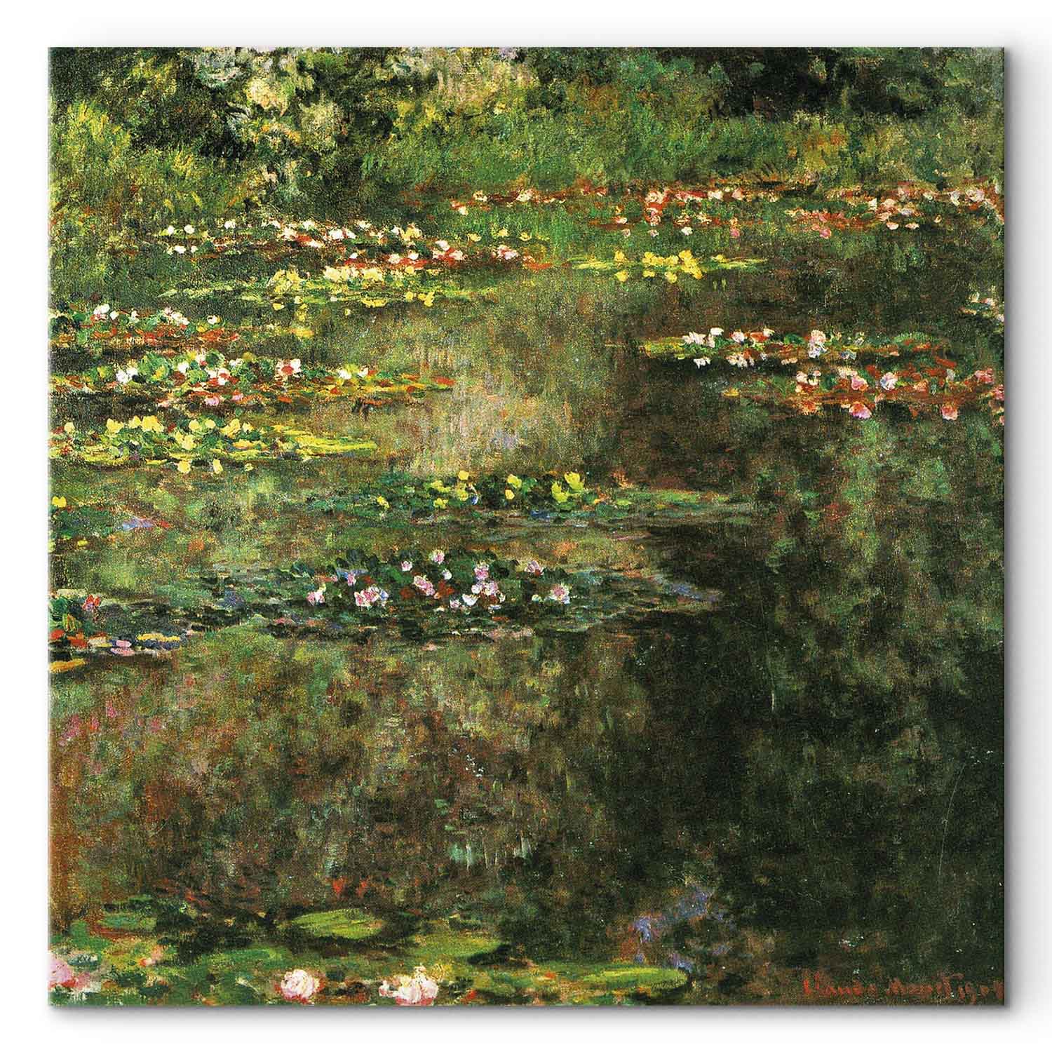 Monet Water Lilies Pond Classic Canvas Print