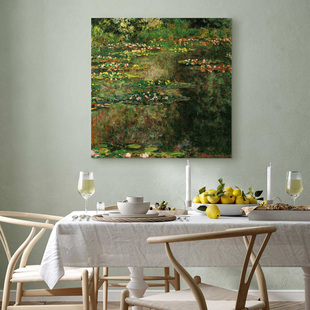 Monet Water Lilies Pond Classic Canvas Print