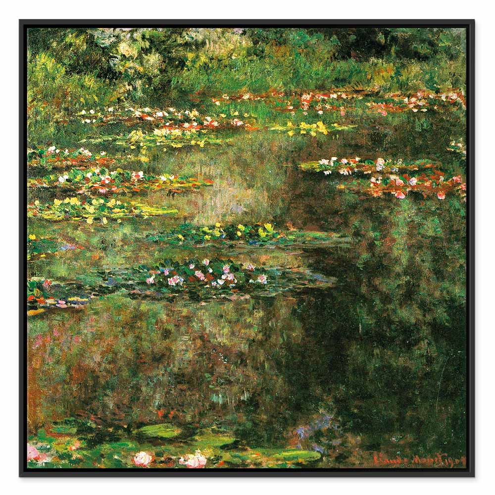 Monet Water Lilies Pond Classic Canvas Print