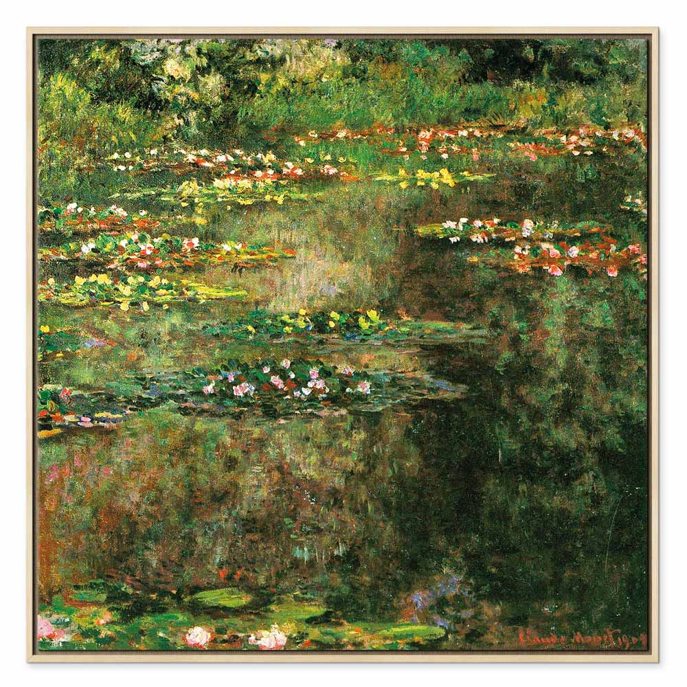 Monet Water Lilies Pond Classic Canvas Print