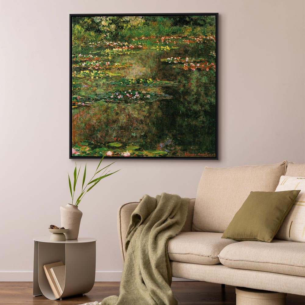 Monet Water Lilies Pond Classic Canvas Print