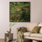 Monet Water Lilies Pond Classic Canvas Print