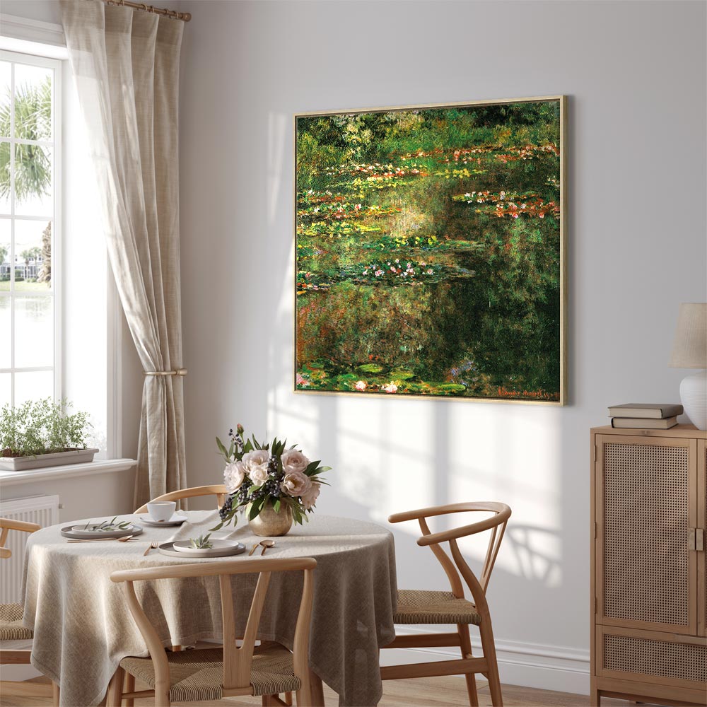 Monet Water Lilies Pond Classic Canvas Print