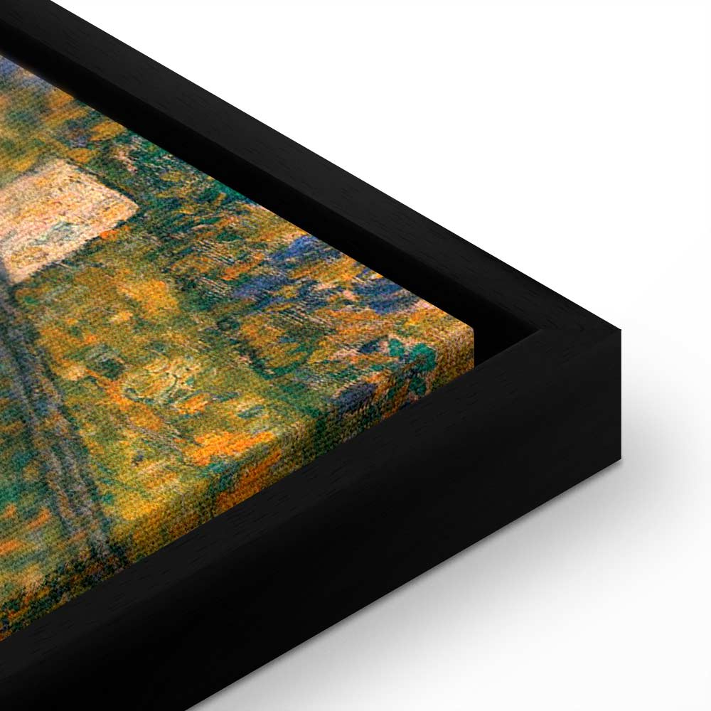 Attersee Lake Country House Classic Canvas Print