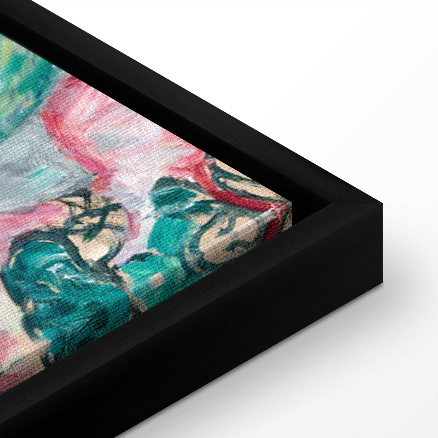 Ria Munk Portrait Gold Canvas Print