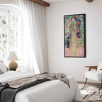 Ria Munk Portrait Gold Canvas Print