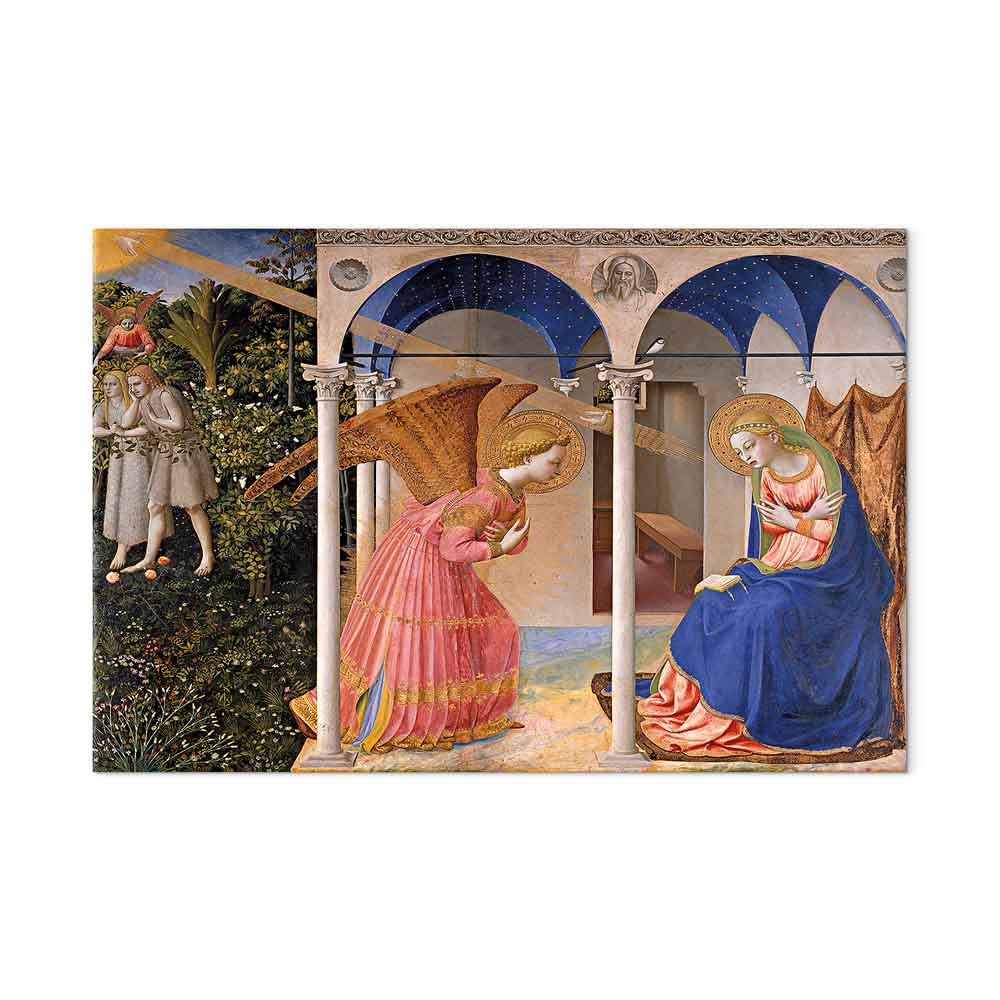 Fra Angelico Annunciation Renaissance Canvas Print