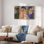 Fra Angelico Annunciation Renaissance Canvas Print