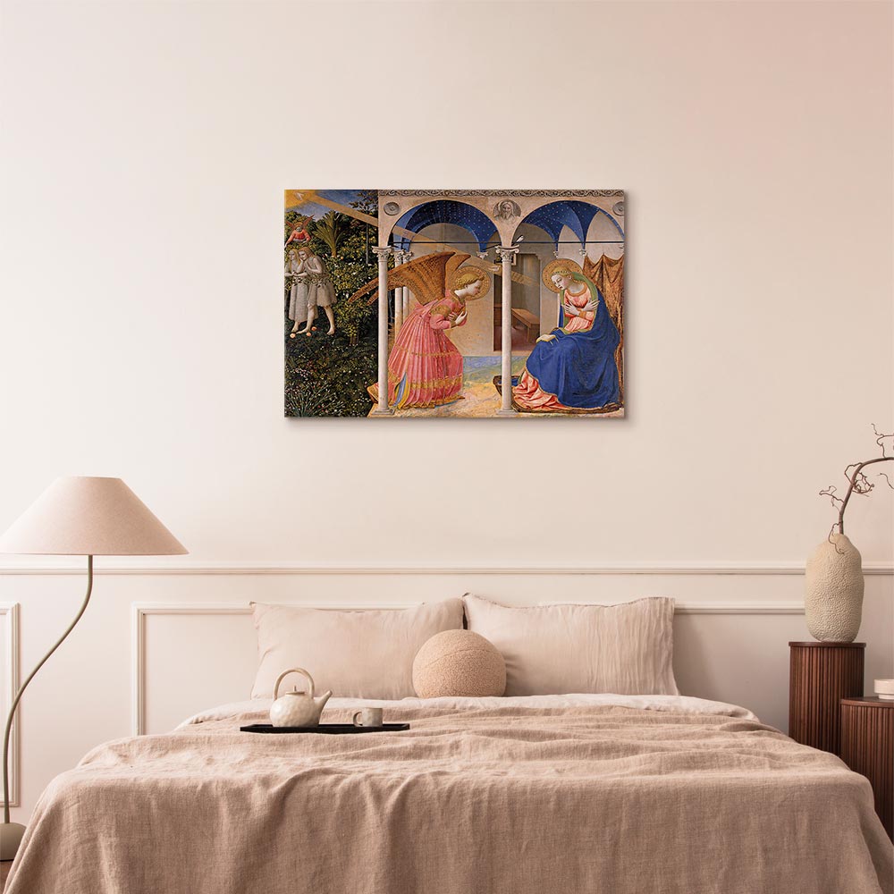 Fra Angelico Annunciation Renaissance Canvas Print