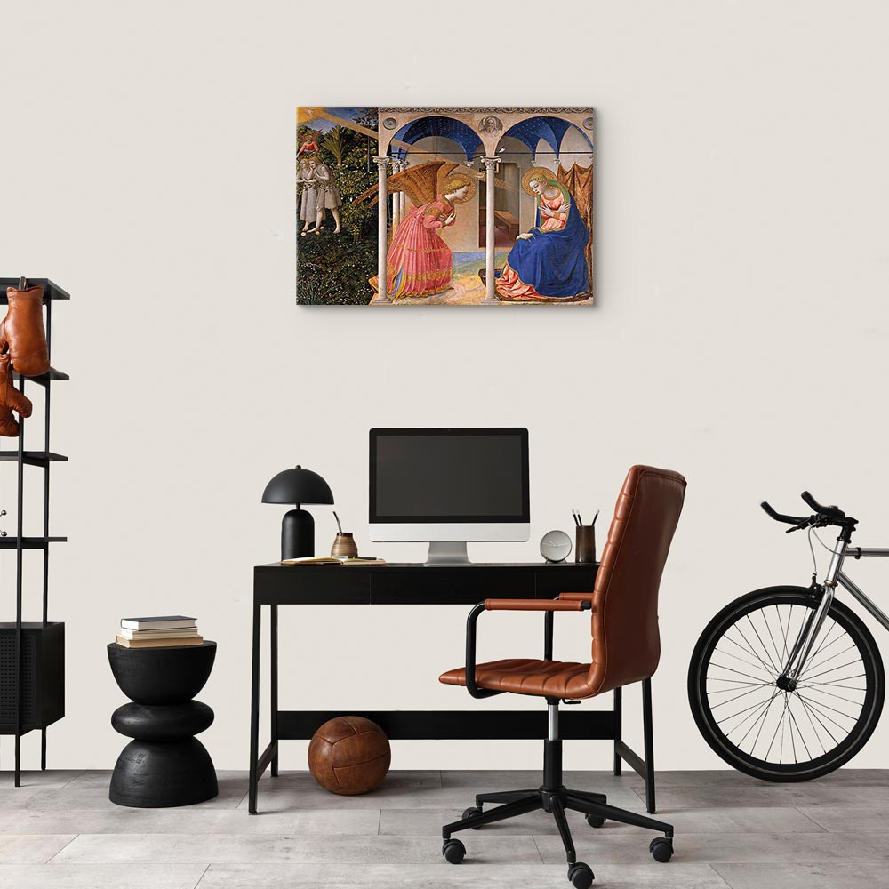 Fra Angelico Annunciation Renaissance Canvas Print