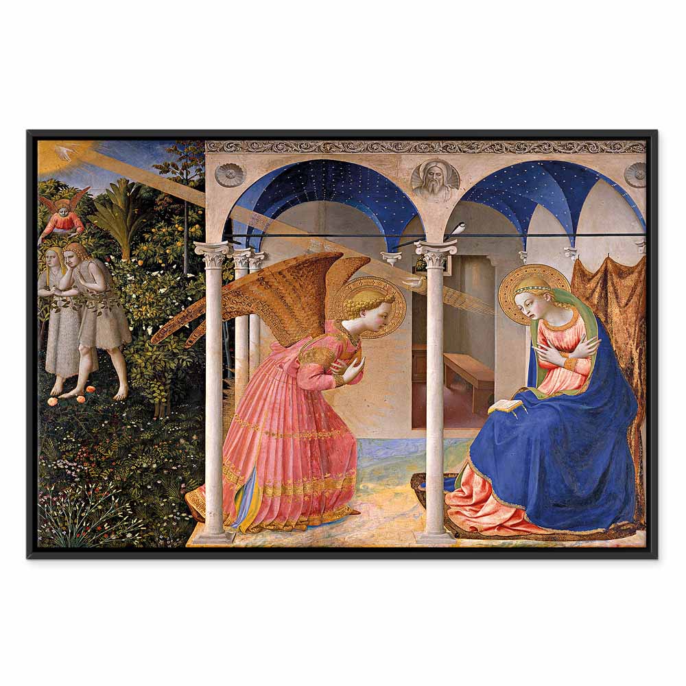 Fra Angelico Annunciation Renaissance Canvas Print