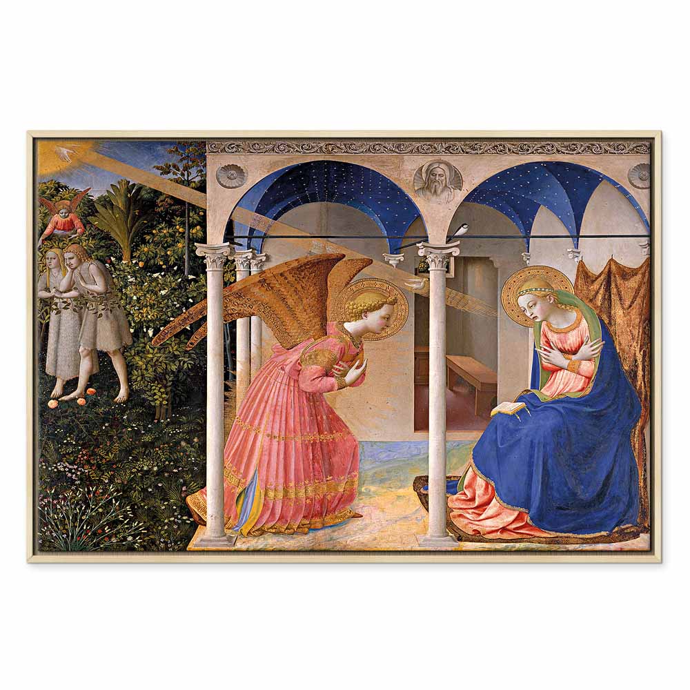 Fra Angelico Annunciation Renaissance Canvas Print